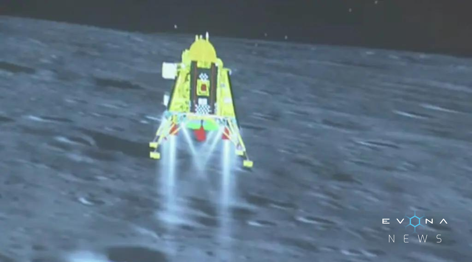 India Successfully Lands Spacecraft on Moon’s South Pole
