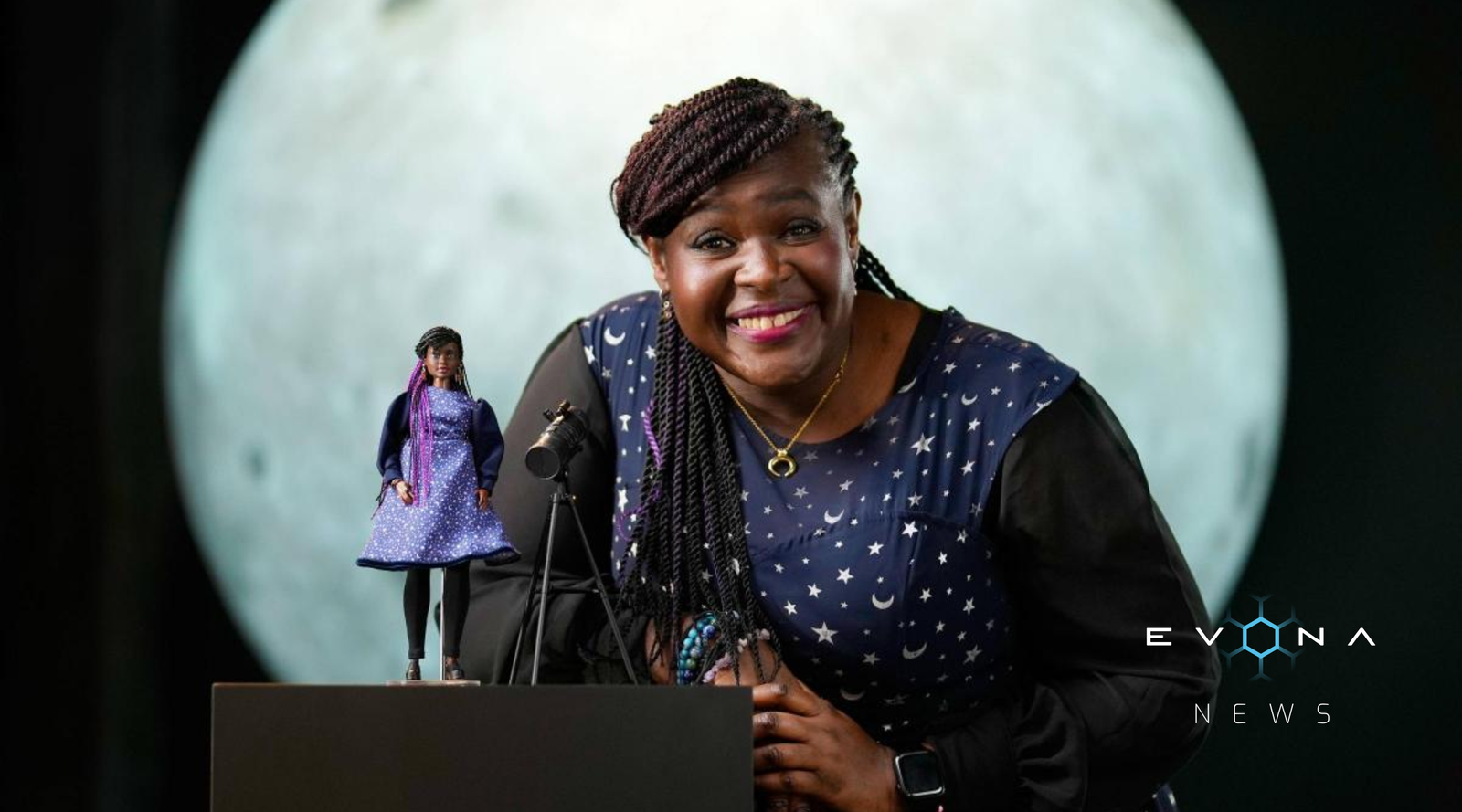 Space Scientist Dr Maggie Aderin-Pocock given Barbie Honour