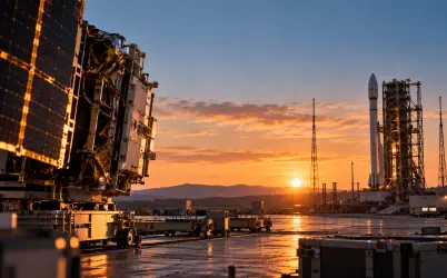 Sunrise at the Spaceport
