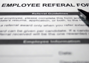 Employee referral form
